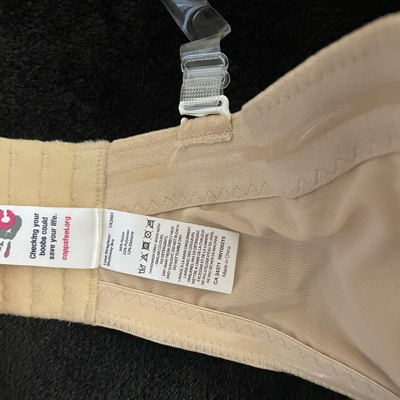 Curvy Kate Nude Strapless Bra 38J US - Picture 4 of 7